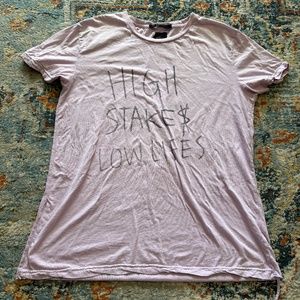 Ksubi distressed t-shirt
